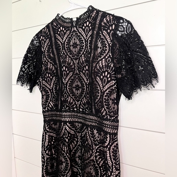 BB Dakota | RSVP by Steve Madden On The List Dress in Black - Picture 7 of 13